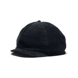 NEWSPAPER BOYS CAP - Black