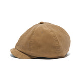 NEWSPAPER BOYS CAP - Beige