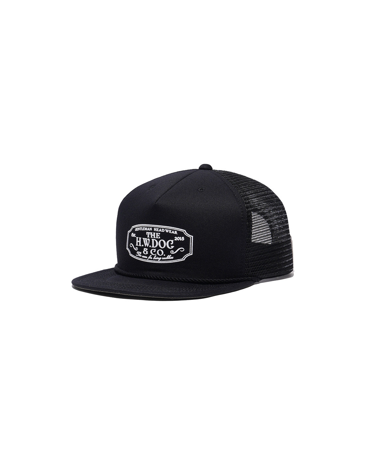 帽子 THE H.W. DOG&CO. TRUCKER CAP BLACK 38 TRUCKER CAP - Black – THE H.W.DOG&CO.