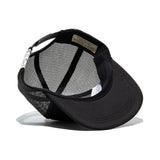 COTTON MESH CAP - Black