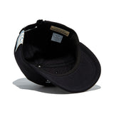 SQUARE WIDE CAP - Black