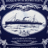 THE HWDOG&CO. ORIGINAL BANDANA - Ship (Indigo 4)