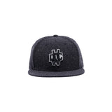 SNAPBACK BOX CAP - Black