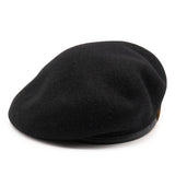 LEATHER BERET 62