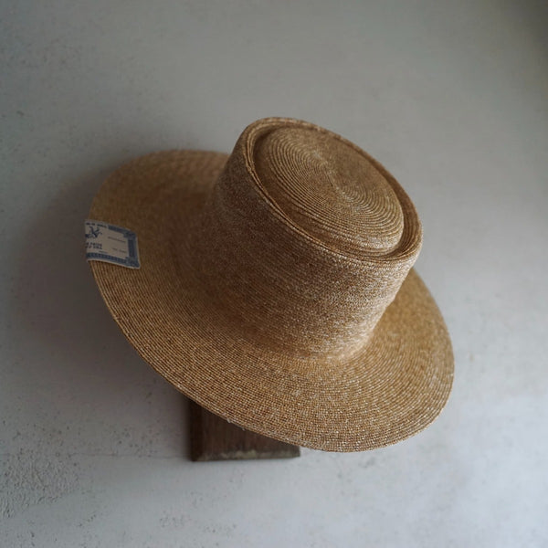 【D-00932 / WHEAT PORK PIE HAT】