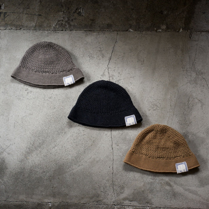 【WOOL KNIT HAT】