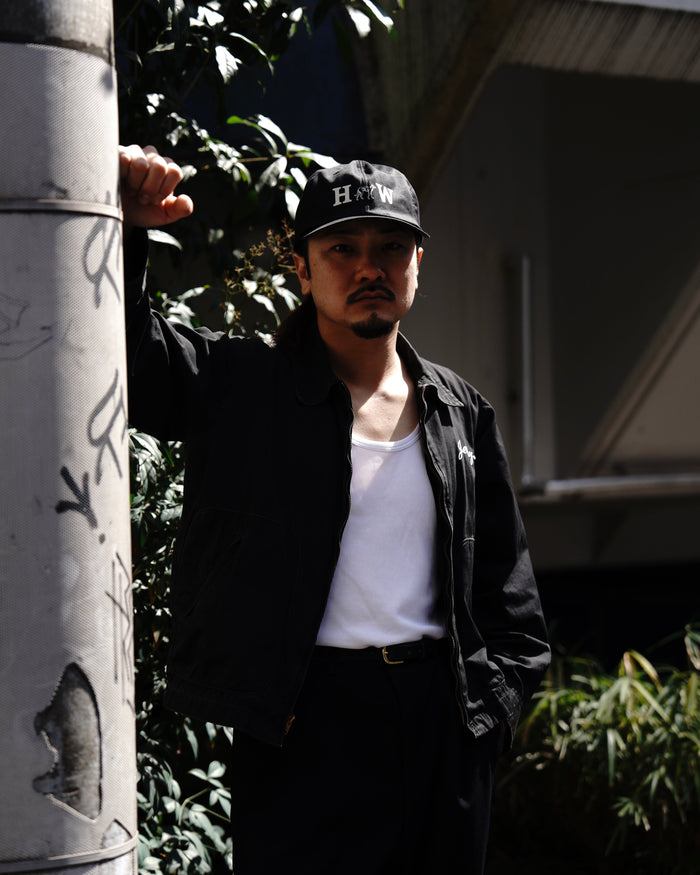 【HW WASHED BIKERS CAP】