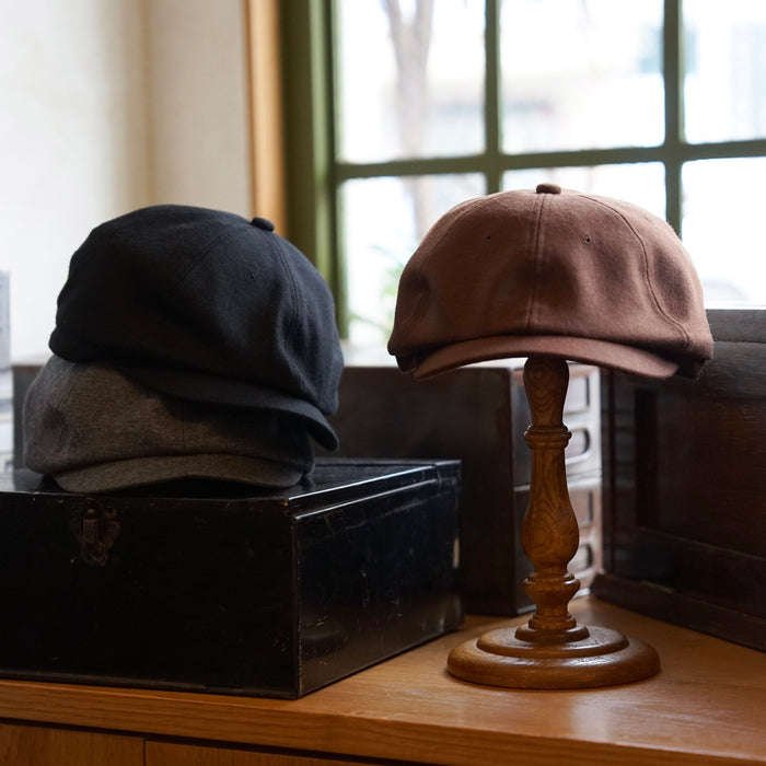 【WOOL NEWSPAPER CAP】