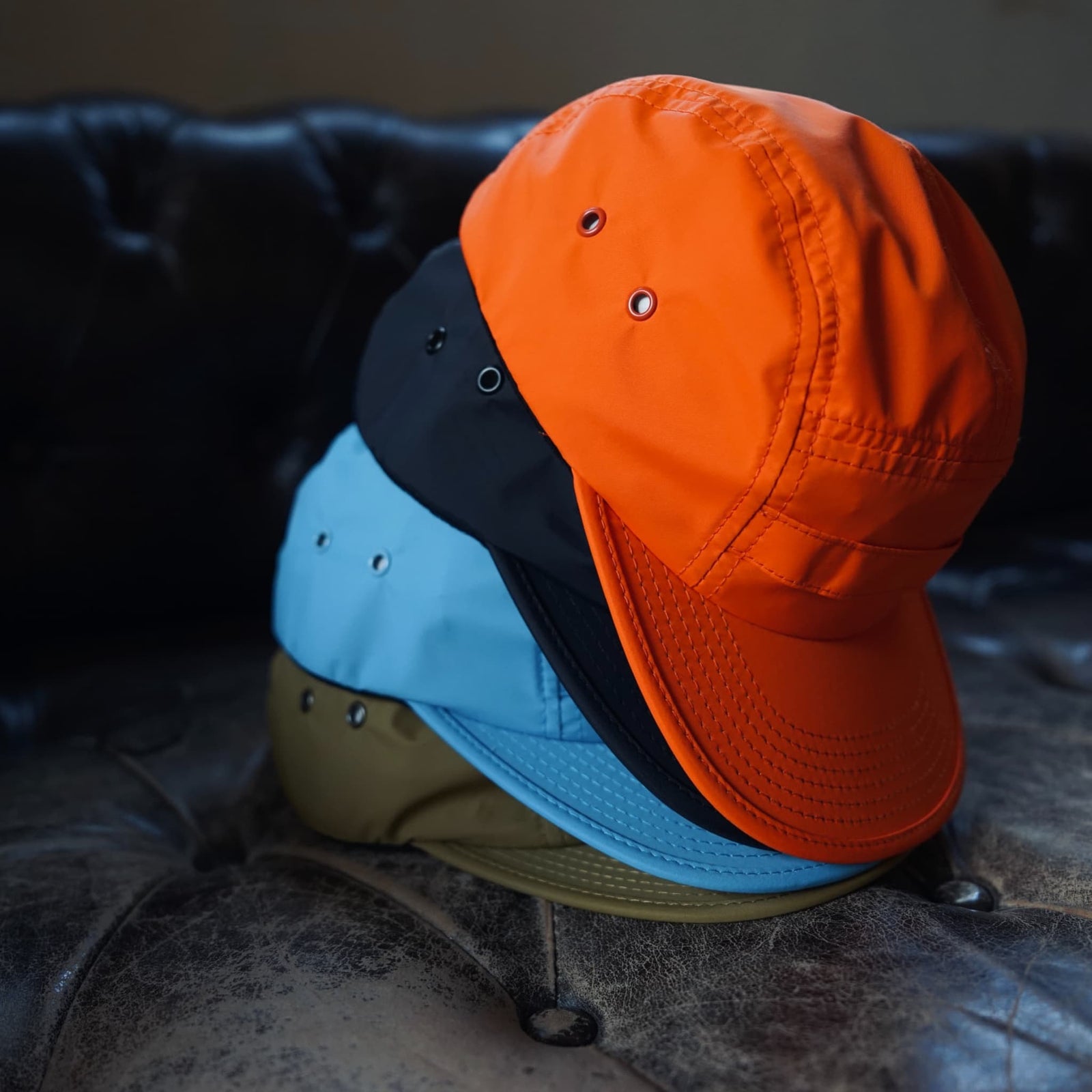 nylon jet cap / black（ナイロンジェットキャップ / ブラック