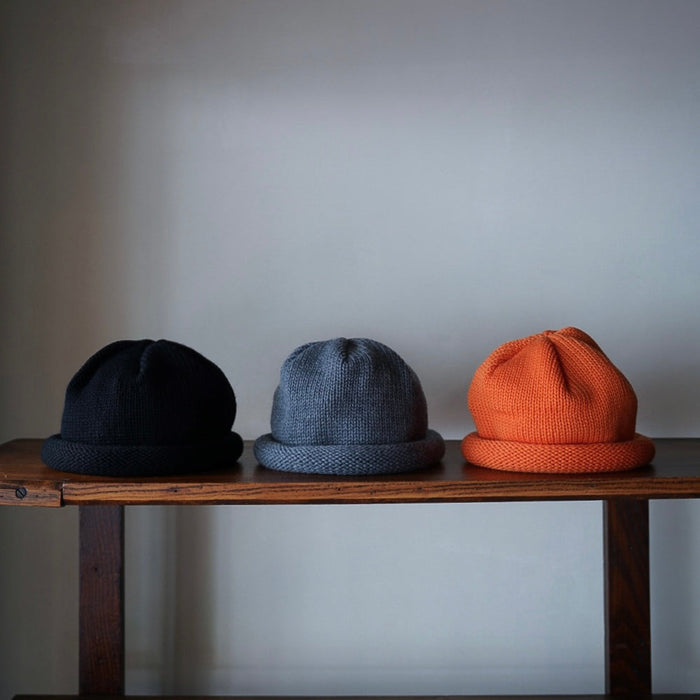 【WOOL ROLL WATCH CAP】