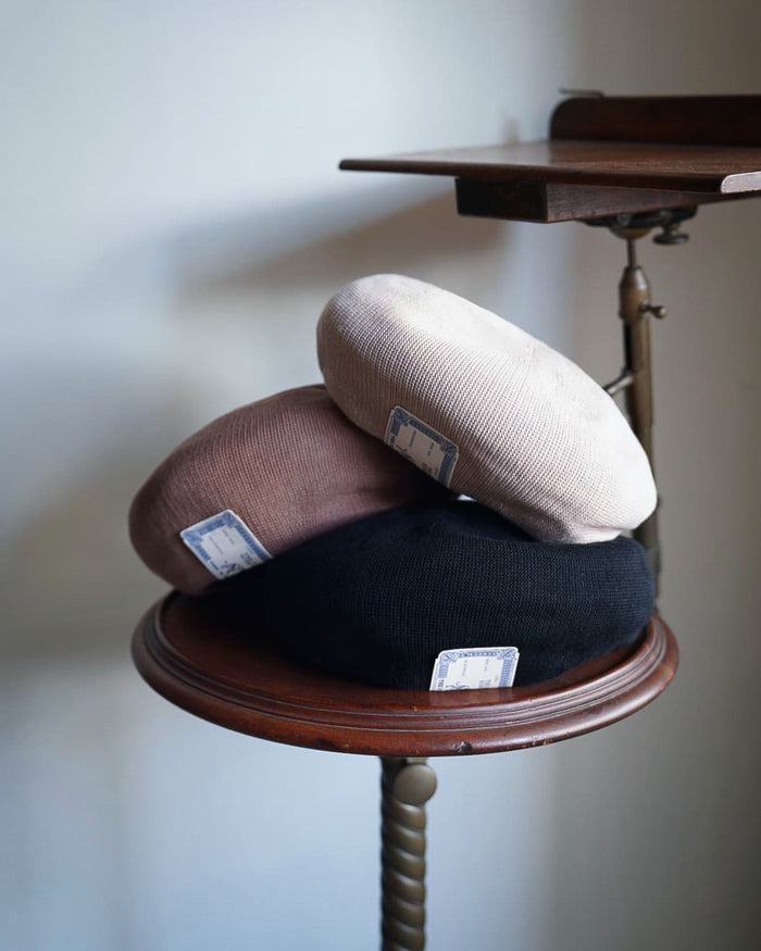 【COTTON BIG BERET】