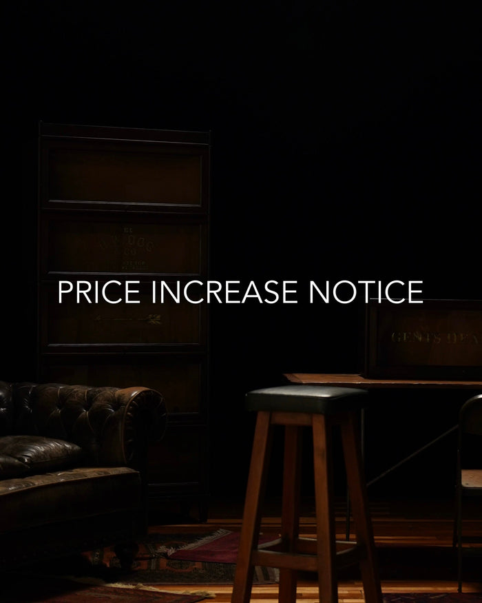 PRICE INCREASE NOTICE