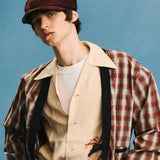 NEWSPAPER BOYS CAP - Beige
