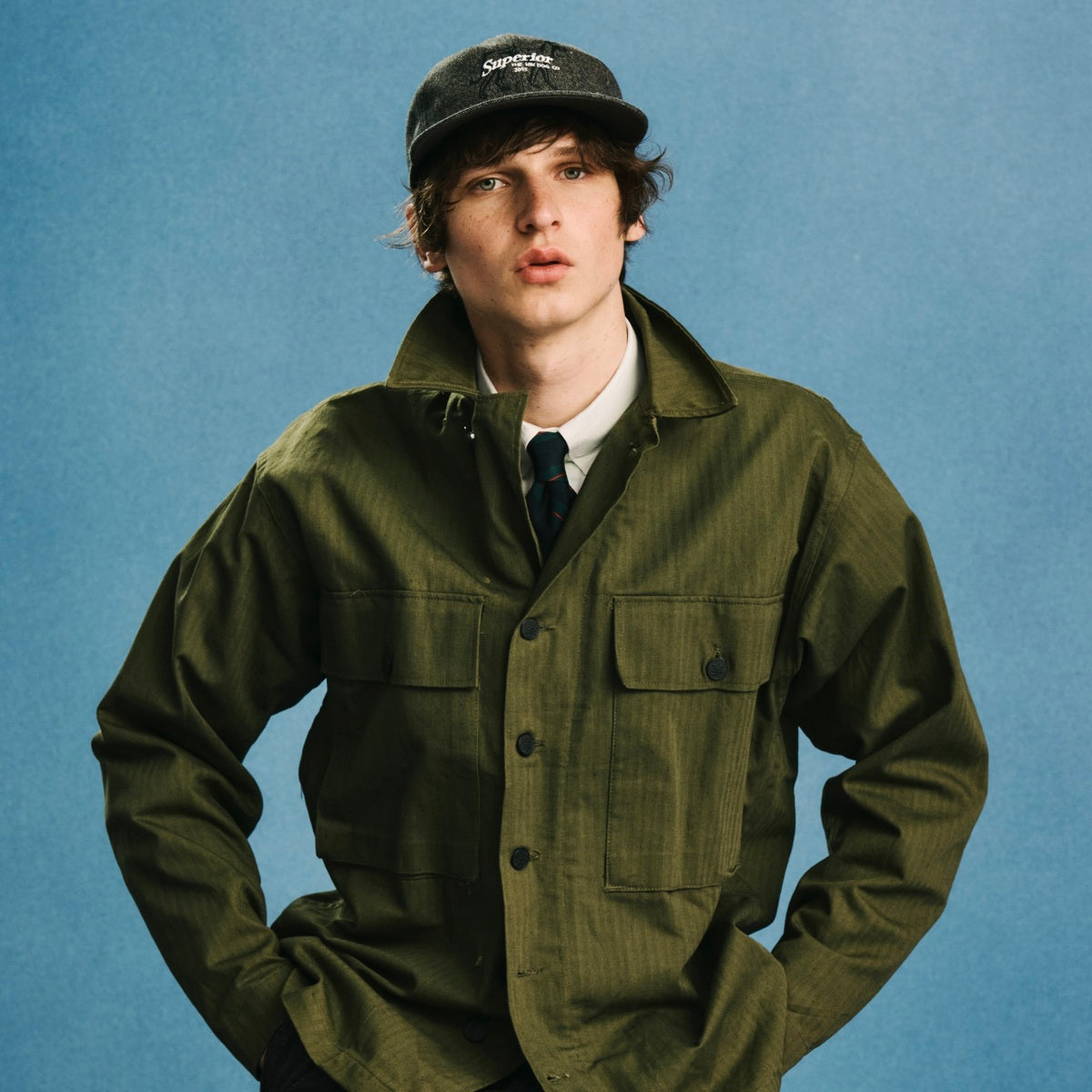 SUPERIOR DOG BASEBALL CAP - C.Gray – THE H.W.DOG&CO.