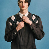 SINGLE LOOSE KNIT - Black