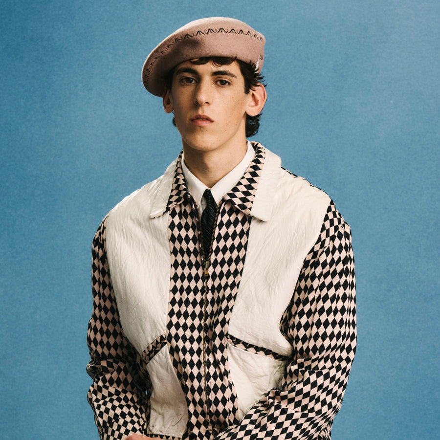 BERNINA PATTERN BERET - Beige