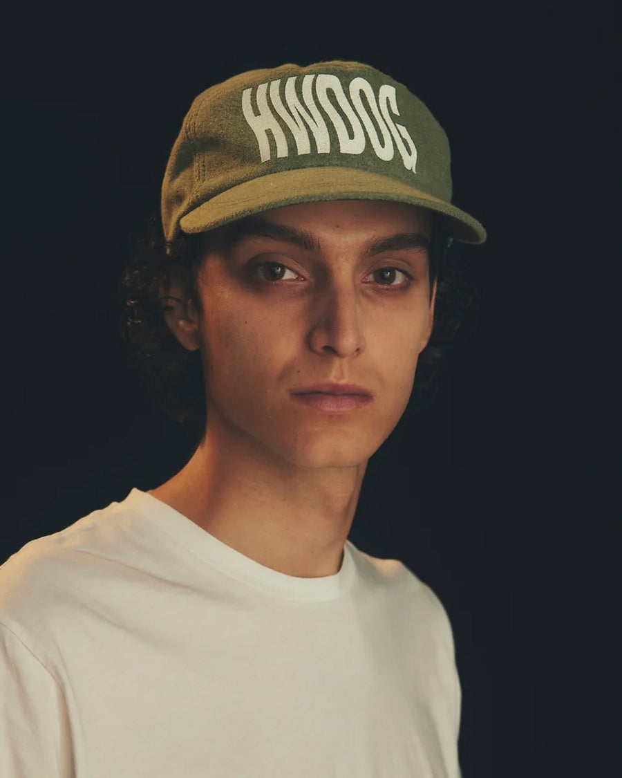 WAVY LOGO COMMERCIAL CAP - Black