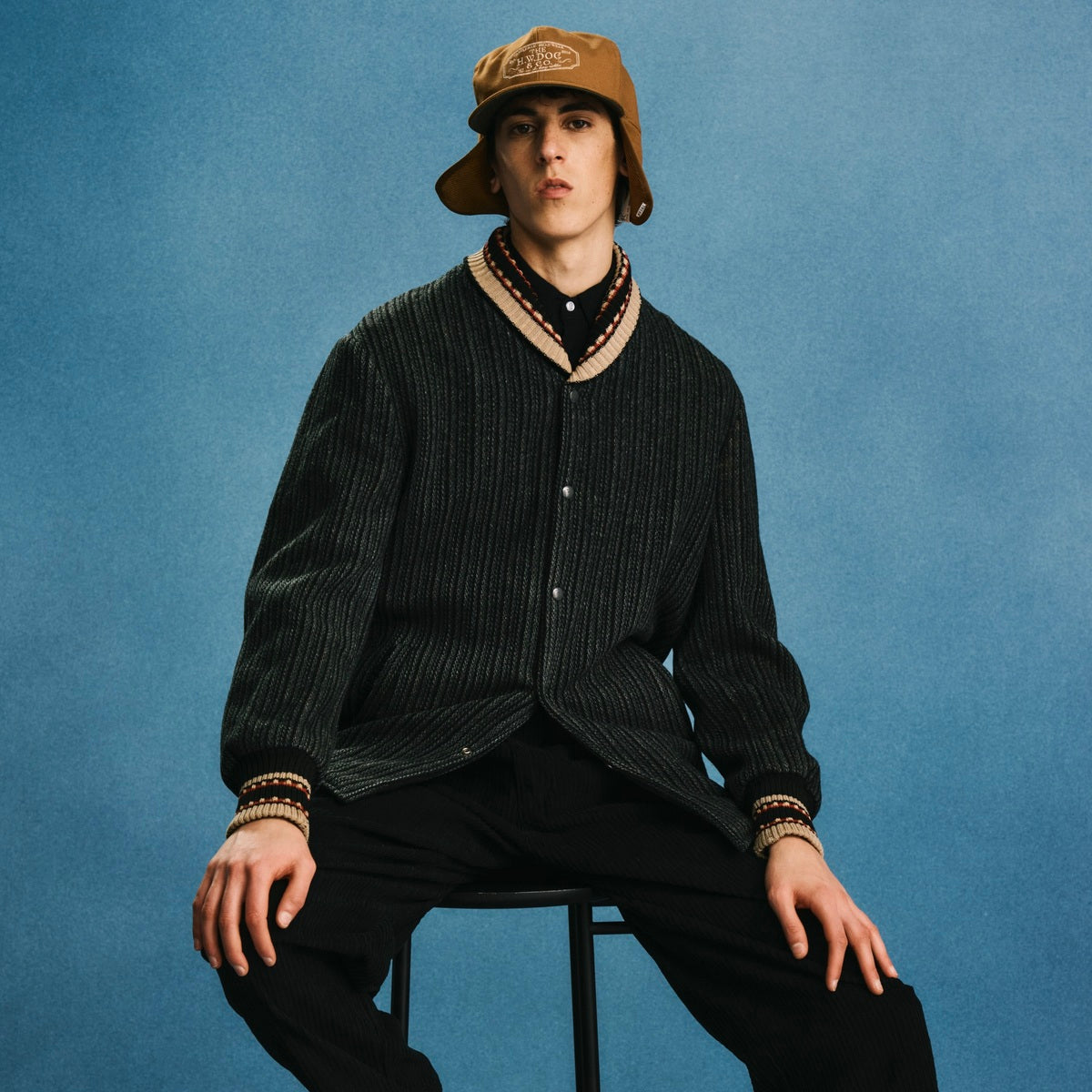 TRUCKER WINTER CAP - Beige – THE H.W.DOG&CO.