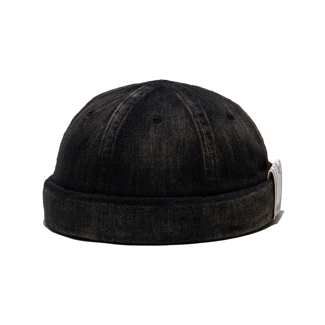 VINTAGE DENIM ROLL CAP - Black – THE H.W.DOG&CO.