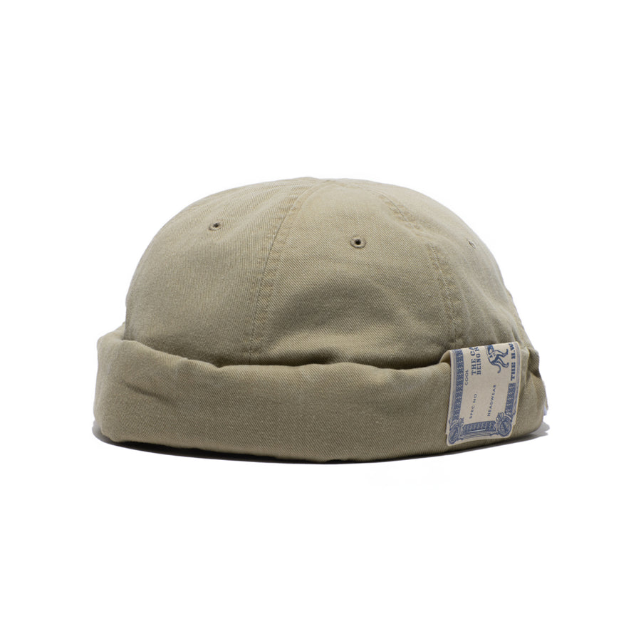 SULFUR WASHED ROLL CAP