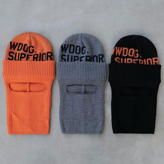 FACEMASK BEANIE - Orange – THE H.W.DOG&CO.