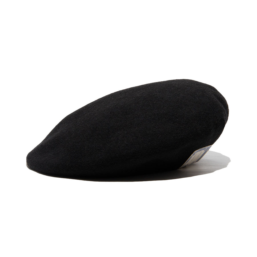 FLAT BERET - Black