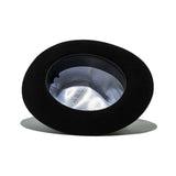 POLKAP RABBIT FUR FELT HAT - Black