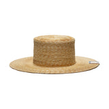WHEAT PORK PIE HAT - Natural