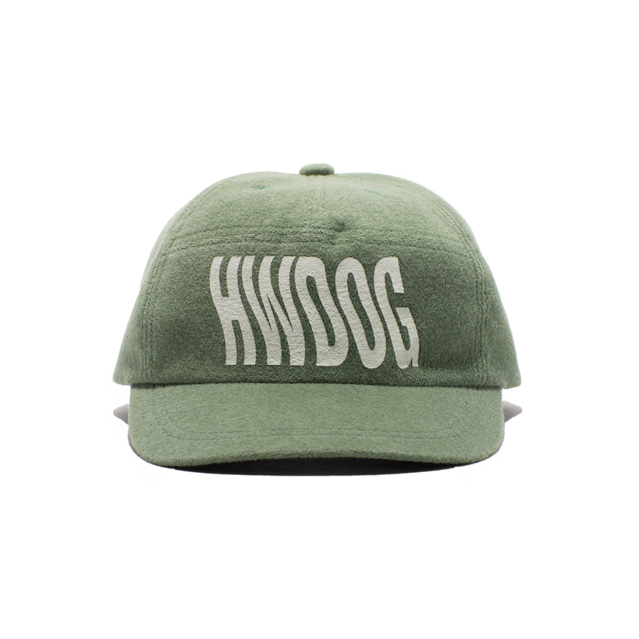 WAVY LOGO COMMERCIAL CAP - L.Green