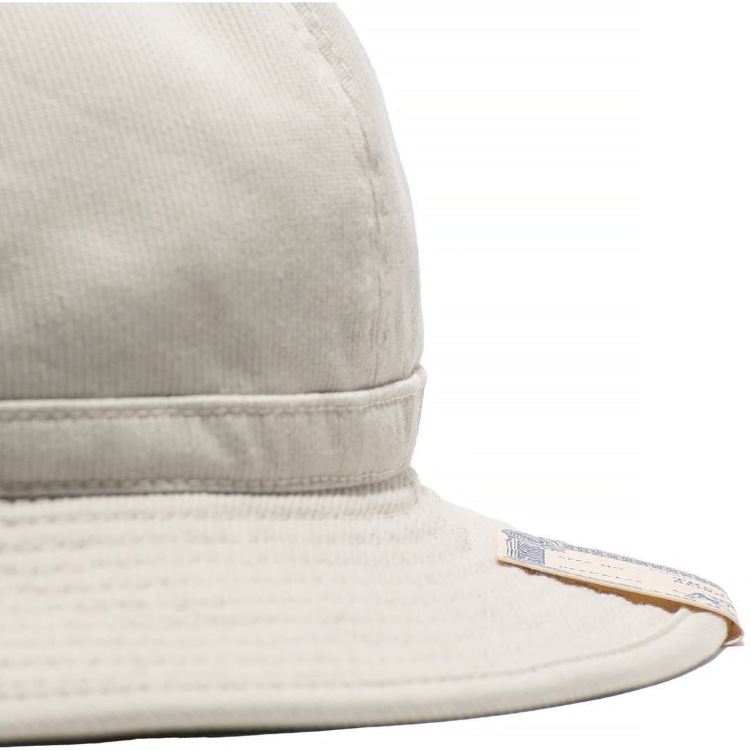 帽子 THE H.W. DOG & CO. LINEN FATIGUE HAT H.W. DOG & CO. Fatigue Hat Wool Cotton Serge Khaki Made