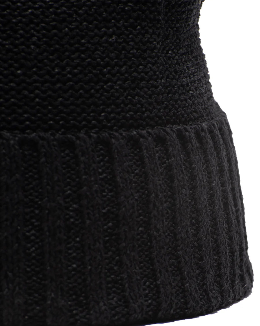 CRUNCHY BEANIE - Black