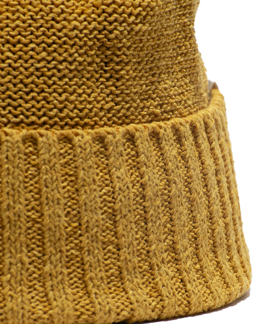 CRUNCHY BEANIE - Yellow