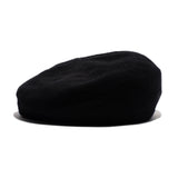 COTTON BIG BERET - 블랙
