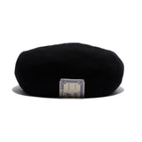 COTTON BIG BERET - 블랙