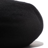 COTTON BIG BERET - 블랙
