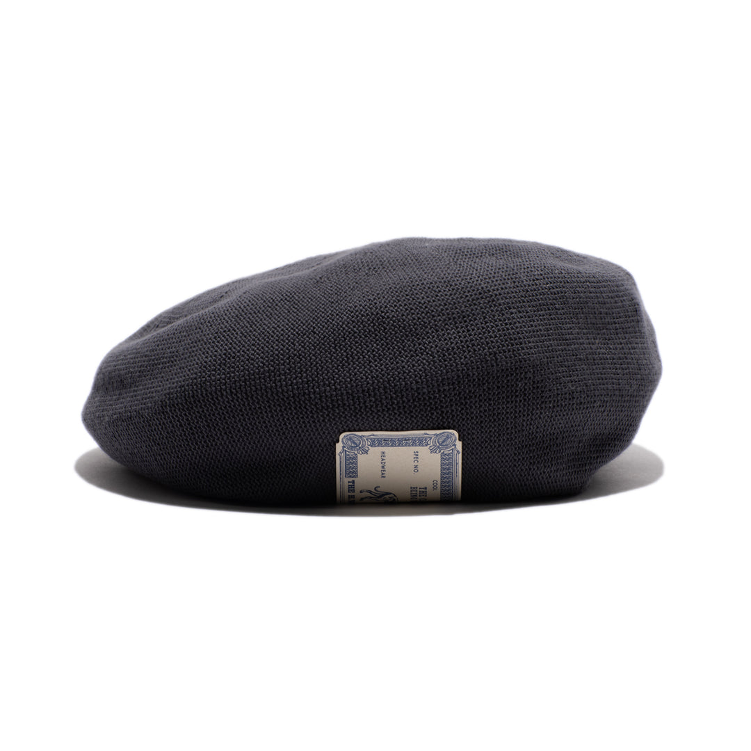帽子 THE.H.W.DOG COTTON CLUB BIG BERET - Gray COTTON CLUB BASIC BERET - Black – THE H.W.DOG&CO.