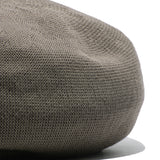 COTTON BIG BERET - 모카