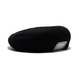 COTTON BASIC BERET - 블랙
