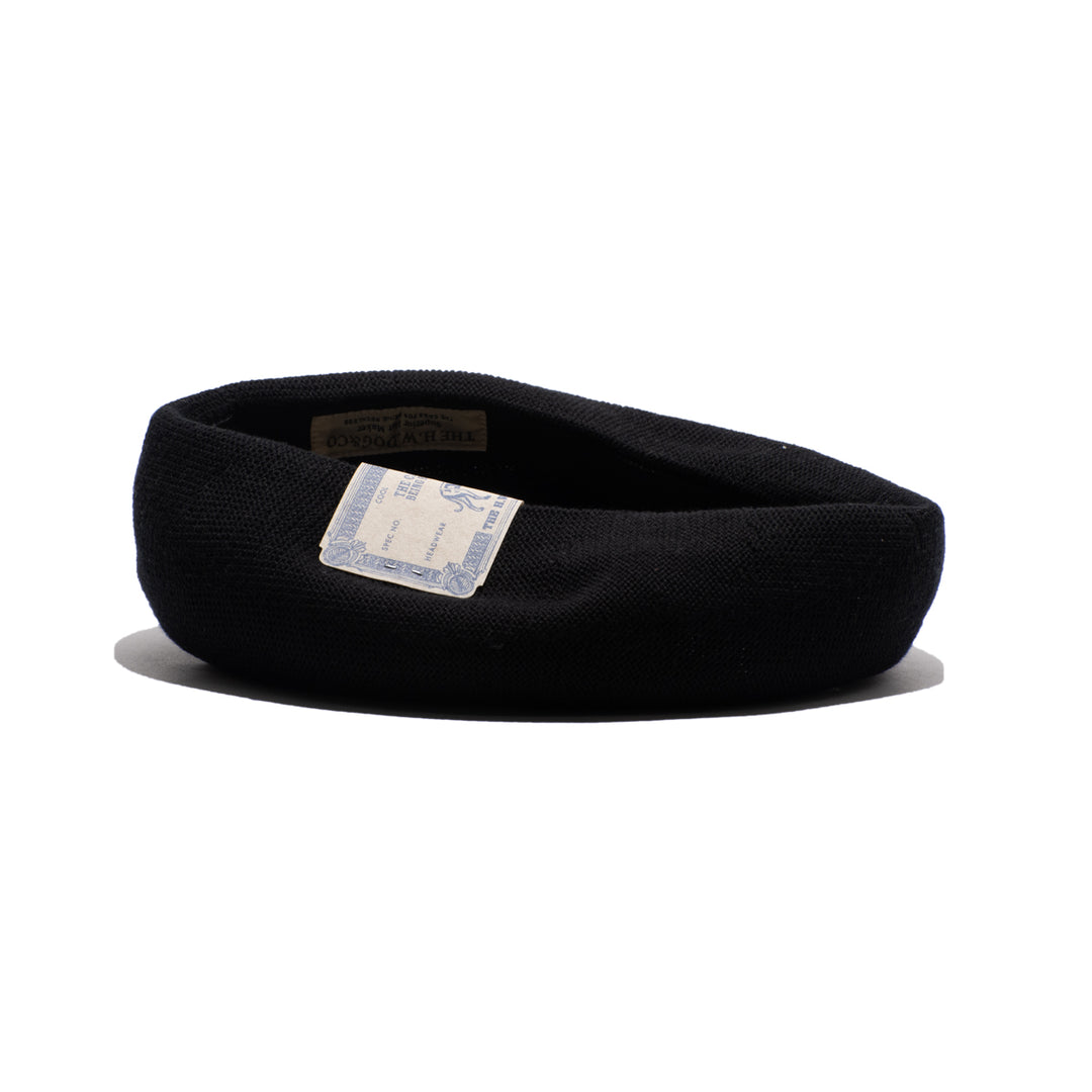 COTTON BASIC BERET - Black – THE H.W.DOG&CO.
