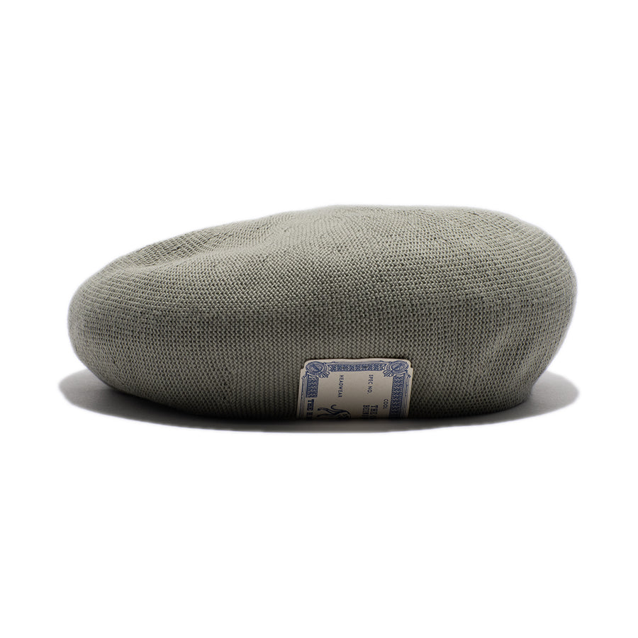COTTON BASIC BERET - Beige