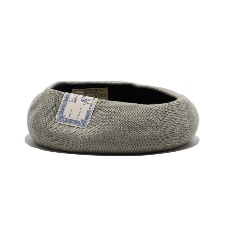 COTTON BASIC BERET - Beige