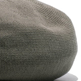 COTTON BASIC BERET - Beige