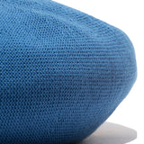 COTTON BASIC BERET - Blue