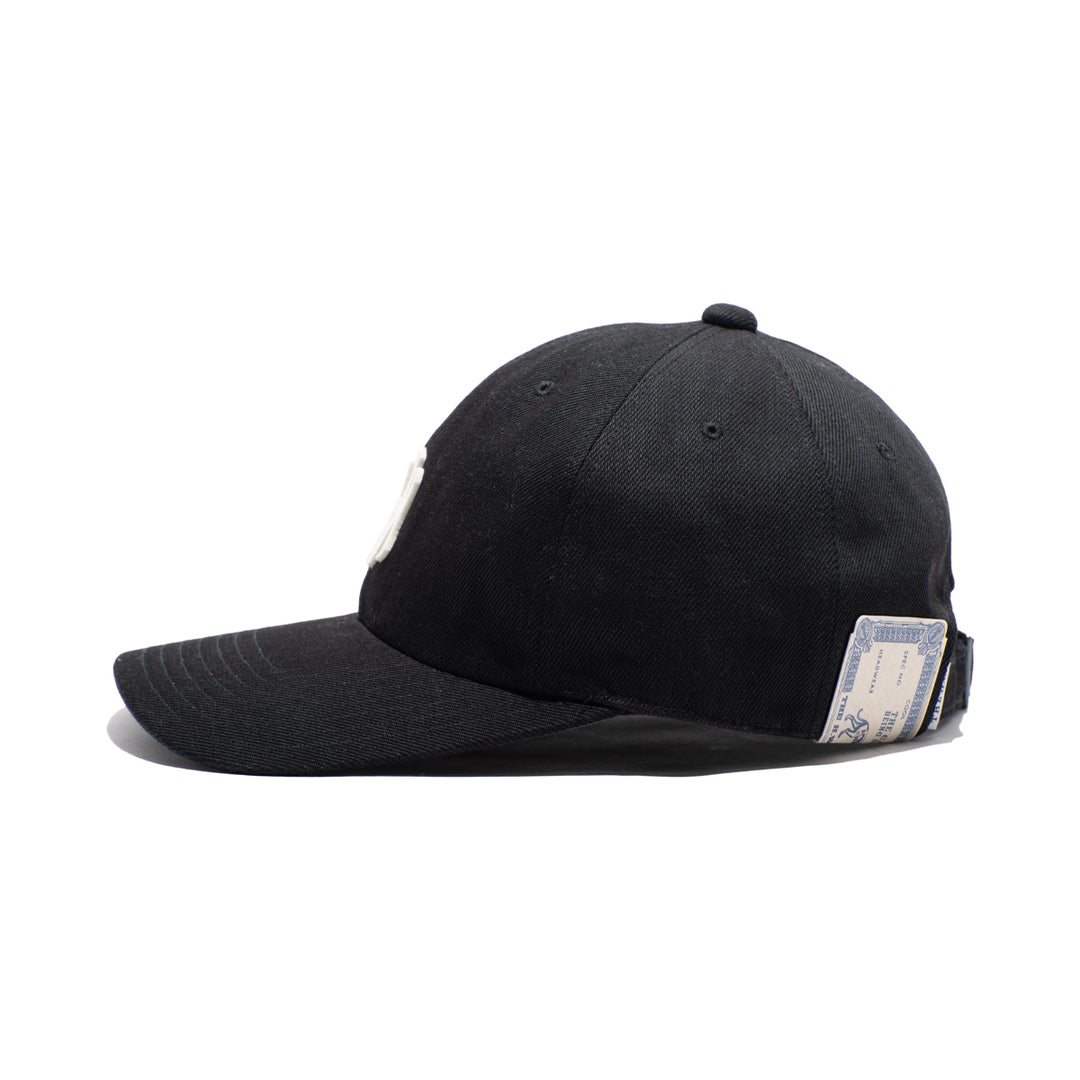 最値　H.W. DOG & CO. ブラックベースボールキャップ THE H.W.DOG&CO. BASEBALL CAP ベースボールキャップ(BLACK