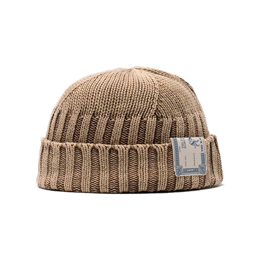 hwdogレッドクロス ニットキャップ ネイビー h&w dog THE H.W.DOG & Co. ザ エイチダブリュー ドッグアンドコー｜RC