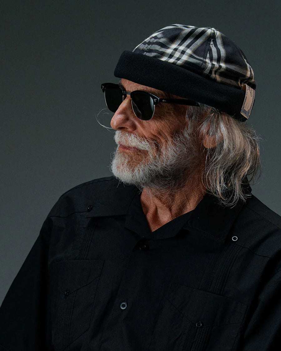 OMBRE ROLL CAP - Brown