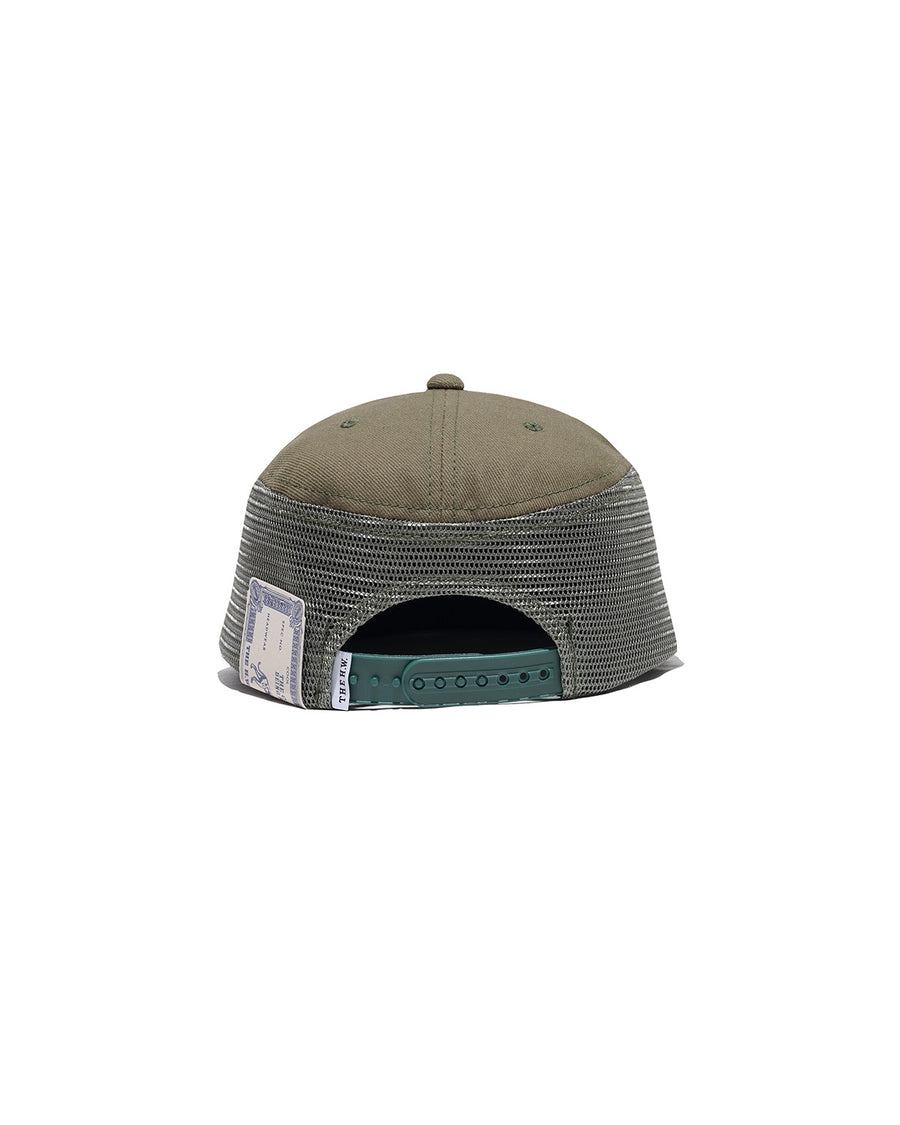 MESH PAINTER CAP - Olive