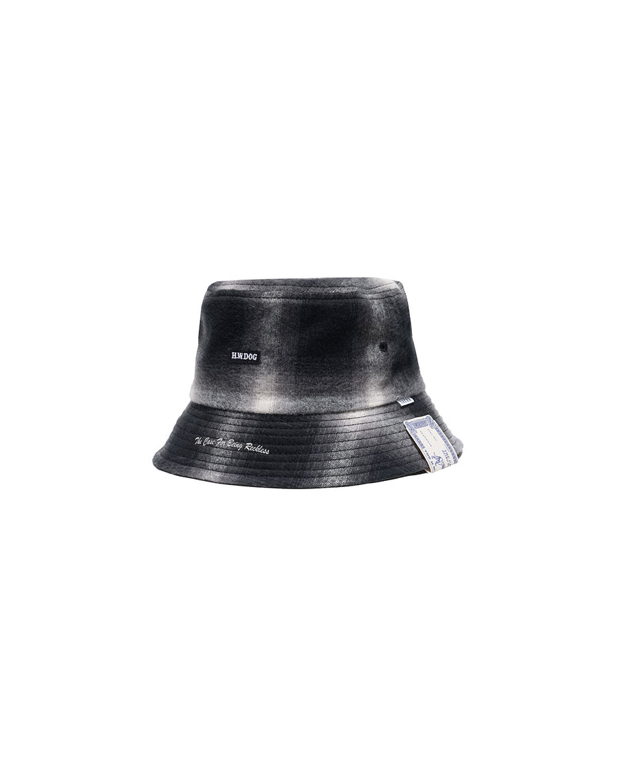 OMBRE TRUCKER HAT - Black