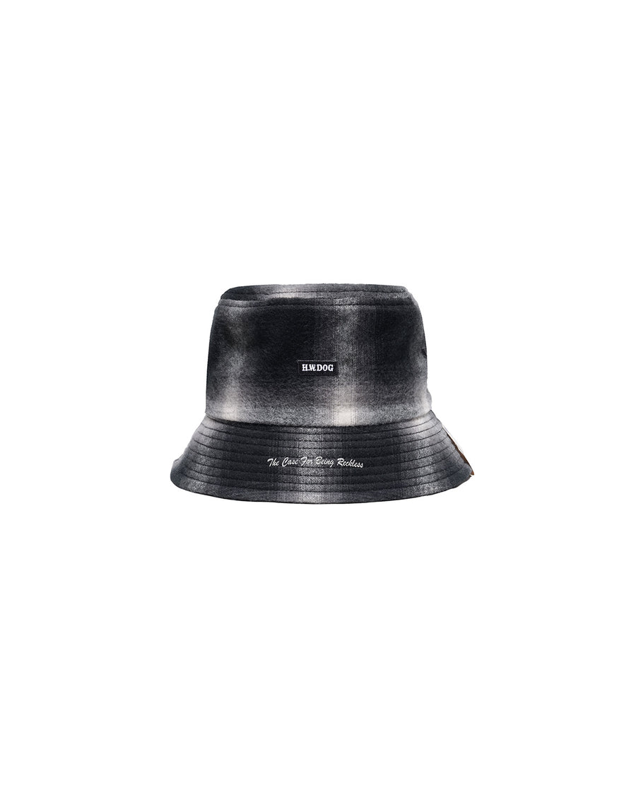 OMBRE TRUCKER HAT - Black