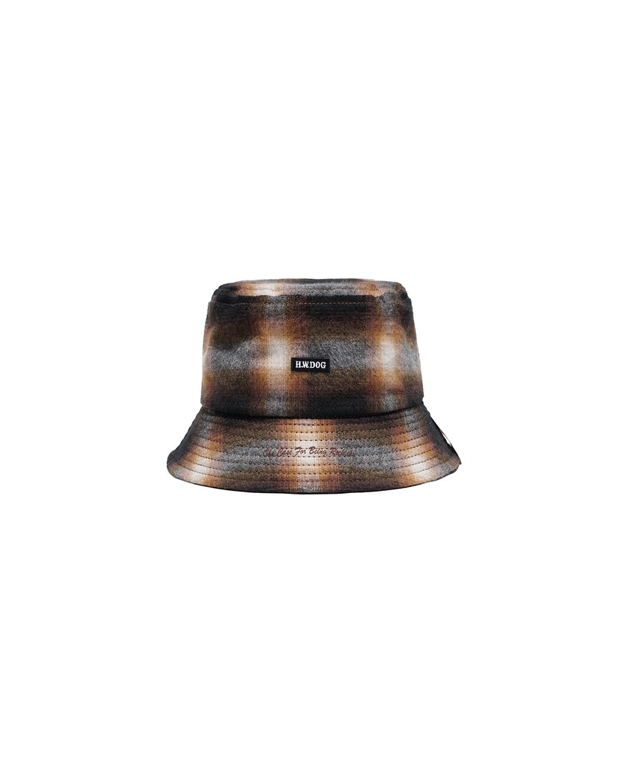 OMBRE TRUCKER HAT - Brown